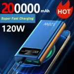 200000mAh 120W Power Bank Super Fast Charging