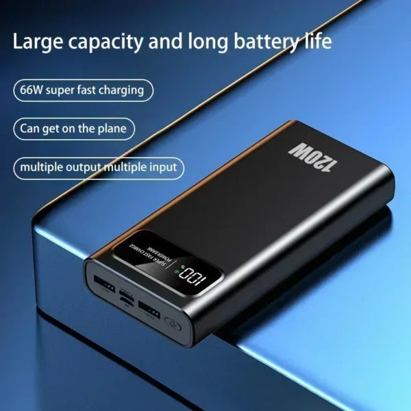 200000mAh 120W Power Bank Super Fast Charging - Image 4