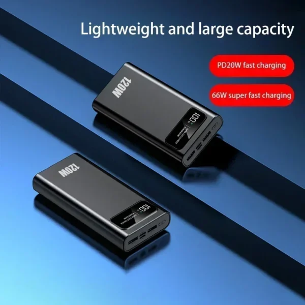 200000mAh 120W Power Bank Super Fast Charging - Image 3