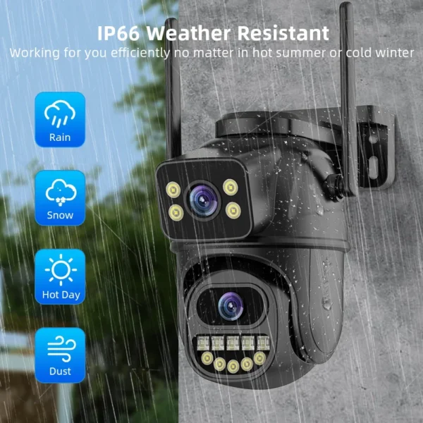 4K x4 Zoom Wifi Security Camera - Image 3