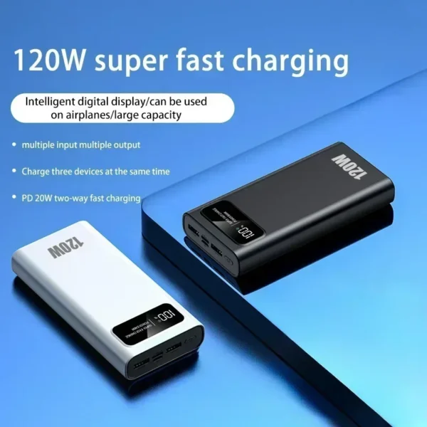 200000mAh 120W Power Bank Super Fast Charging - Image 5