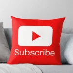 Youtube Subscribe Pillow