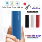 Portable SSD 1TB/2TB External Hard Disk High Speed