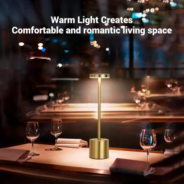 Sleek Gold LED Ambient Light - Image 5