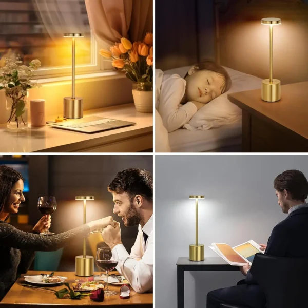 Sleek Gold LED Ambient Light - Image 6
